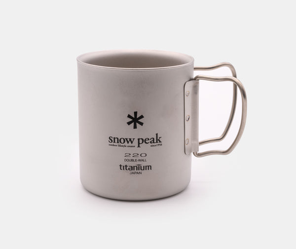 Snow Peak Titanium 200 Mug Double