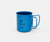 Snow Peak Titanium 450 Mug Single Blue 2