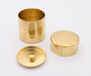 Syuro Cylindrical Can S Brass 4