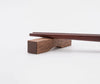Syuro Chopstick Rest Walnut 2