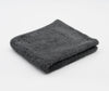 Syuro Organic Cotton Face Towel Charcoal Grey 2