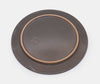 Syuro Glazed Stoneware Plate Medium Black 6