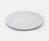 Syuro Glazed Stoneware Plate Medium White 3