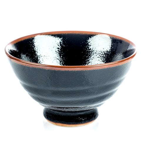 Zen Minded Tenmoku Rice Bowl