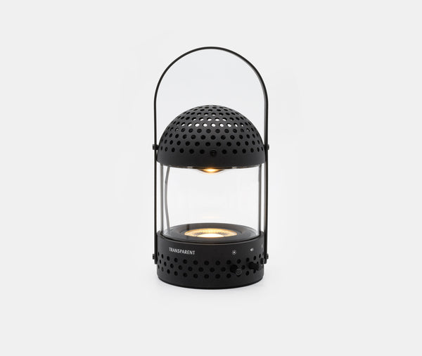 Transparent Light Speaker Black