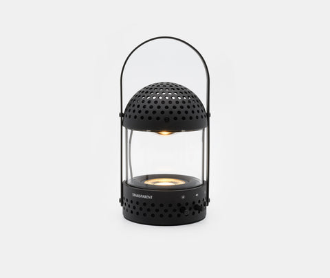 Transparent Light Speaker Black