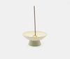 Ume Shibui Porcelain White Mountain Jade Incense Holder