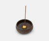 Ume Wabi Sabi Stoneware Incense Bowl 4