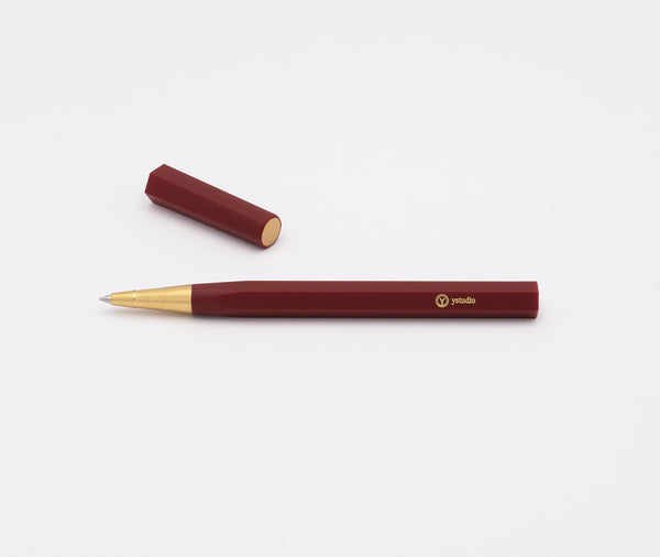 Ystudio Resin Rollerball Pen Red