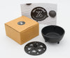 Zen Minded Black Lotus Cast Iron Incense Burner 5