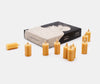 Daiyo Rockaku Rice Bran Wax Candle Set 5