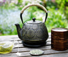 Cast Iron Teapot Chrysanthemum 1.2L