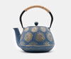 Zen Minded Cast Iron Teapot Chrysanthemum 1.2l Purple