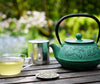 Zen Minded Cast Iron Teapot Lotus Flower 900ml 6