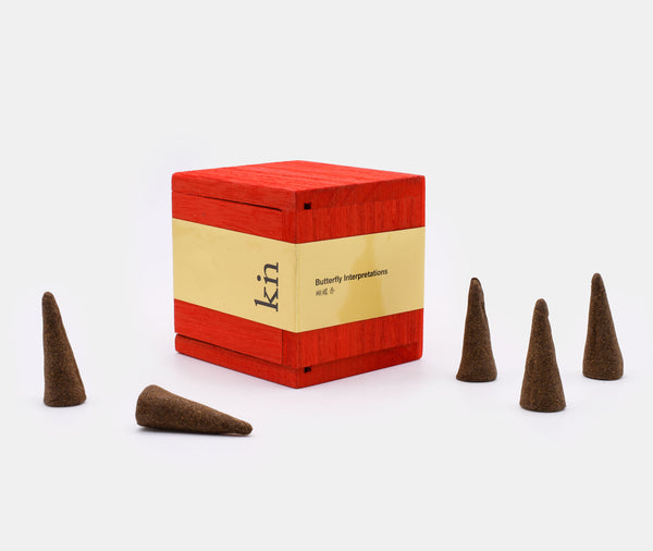Kin Butterfly Interpretations Backflow Incense Cones