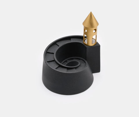 Kin Cloud Nautilus Backflow Incense Burner