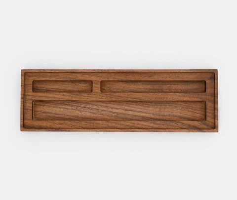 Kin Walnut Wood Base For Incense Burners