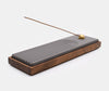 Kin Walnut Wood Base For Incense Burners 4