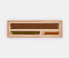 Kin White Oak Base For Incense Burners 2