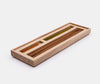 Kin White Oak Base For Incense Burners 3