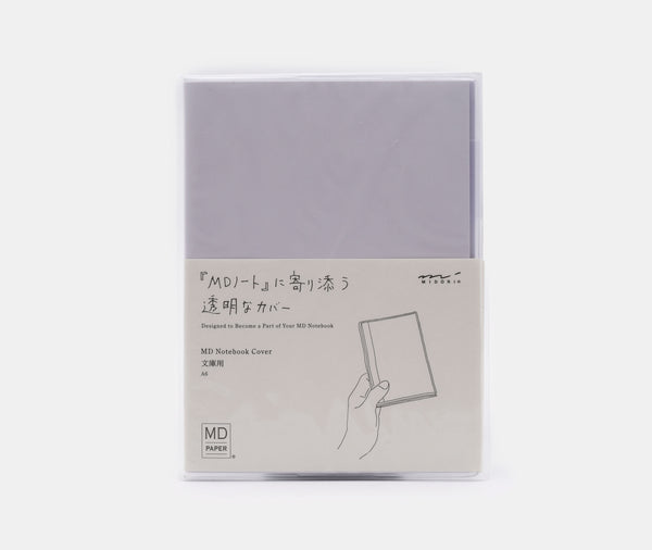 Midori Md Paper Notebook Clear Cover A6