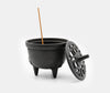 Zen Minded Cast Iron Fountain Incense Burner 6