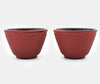 Zen Minded Cast Iron Tea Cup Pair 2