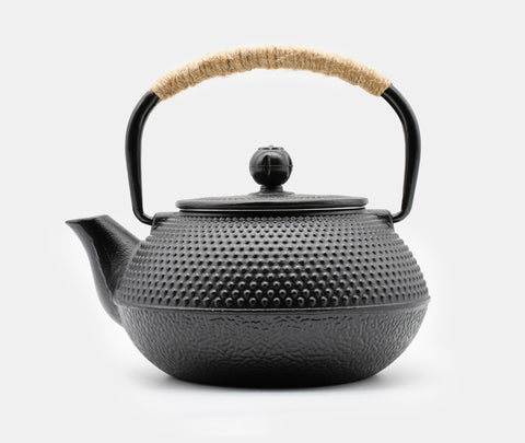 Zen Minded Cast Iron Teapot Black 