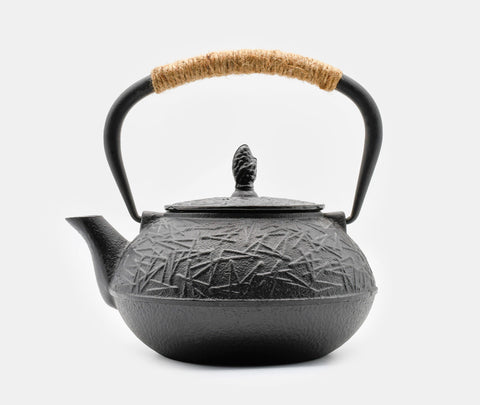 Zen Minded Cast Iron Teapot Pine Needle 