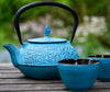 Cast Iron Teapot Pine Needle