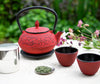 Cast Iron Teapot Pine Needle