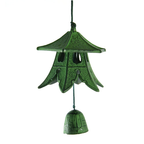 Zen Minded Lantern Cast Iron Wind Bell Large