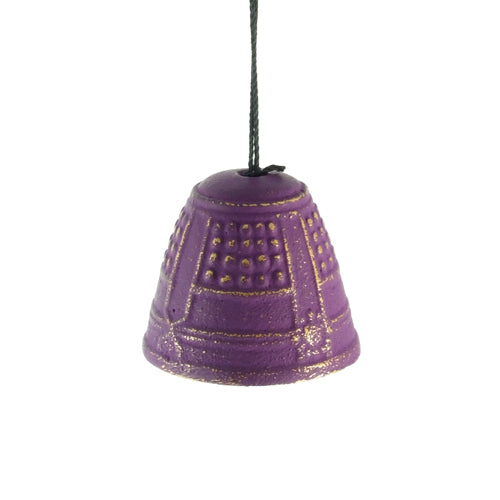 Iwachu Purple Temple Bell Wind Chime