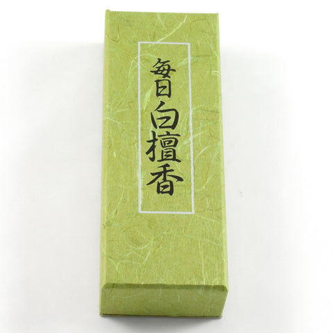 Caixa grande de palitos de incenso Nippon Kodo mainichi byakudan