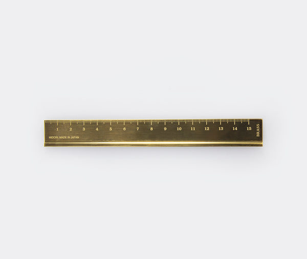 Traveler's Company Brass Ruler