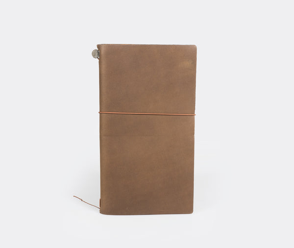 Traveler's Company Caderno de viagem marrom