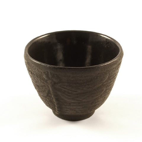 Xícara de chá Zen Minded em ferro fundido com padrão de libélula