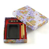 Coffret cadeau d'art japonais et de calligraphie Zen Minded dans une boîte en papier washi 2
