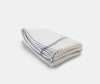 Azmaya Linen Tea Towel Blue Stripe 2