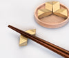 Futagami crystal chopstick rest set om 3 4