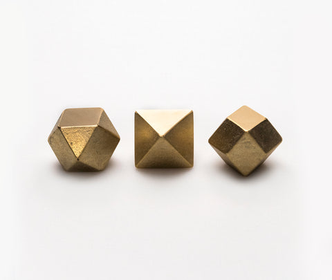 Futagami Brass Paperweight Set
