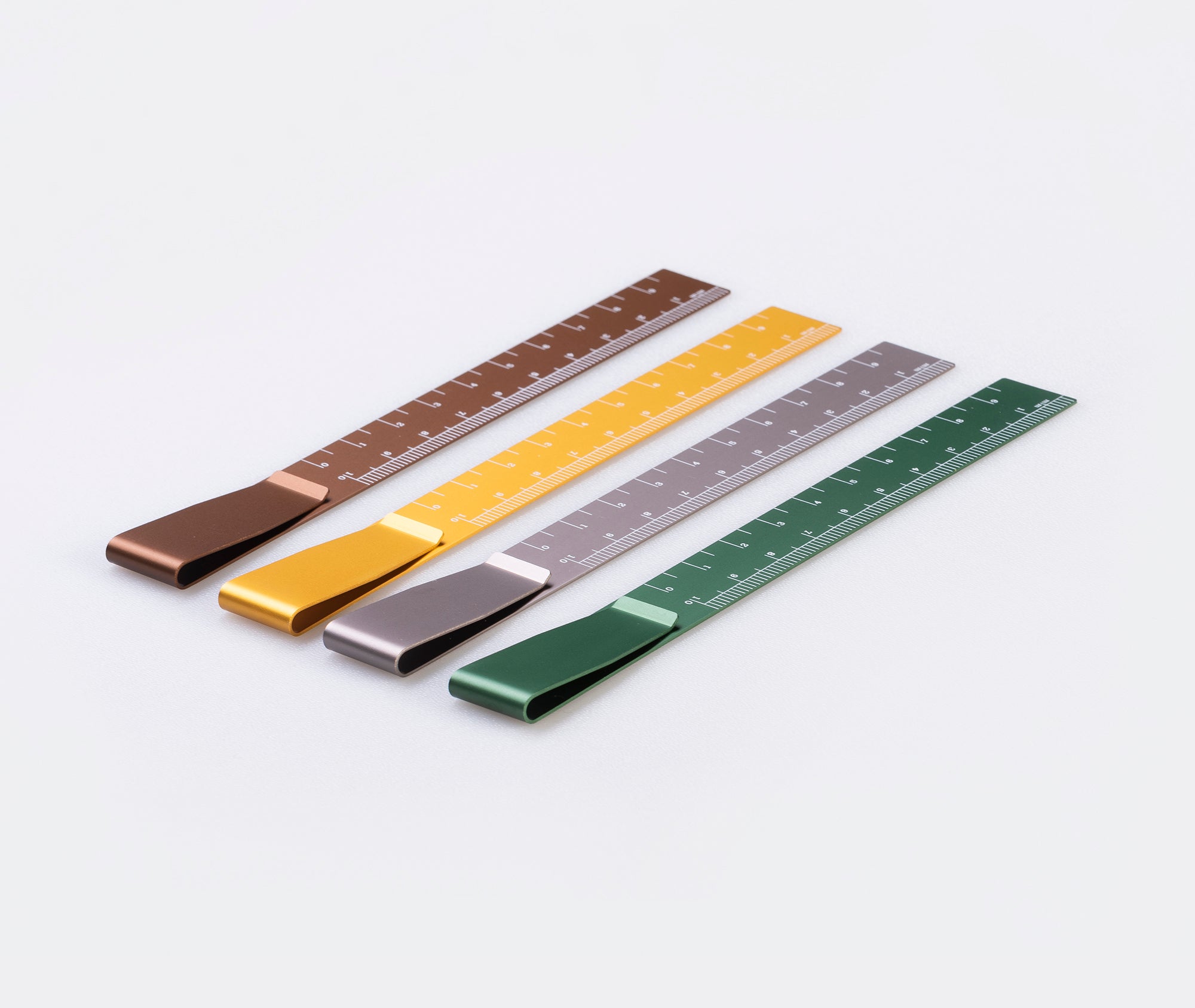 Hilit Ruler HighTide 10cm Clip Ruler - Brown – zen minded