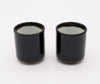 Zen Minded Small Black Kuro Ame Glazed Cup Pair 2