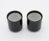 Zen Minded Small Black Kuro Ame Glazed Cup Pair 3