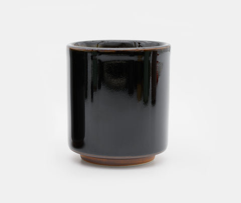 Zen Minded kleine schwarze Tasse mit Kuro-Ame-Glasur