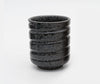 Zen Minded schwarze kezuriuzu glasierte Tasse, kleines Paar, 4 Stück