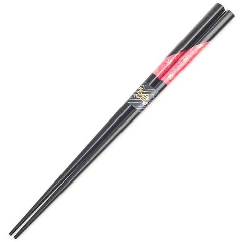 Zen Minded Japanese Cherry Blossom Lacquered Wooden Chopsticks