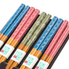 Zen Minded Kyoto Japanese Wooden Chopsticks 5 Set 2