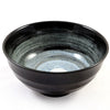 Tigela de cerâmica japonesa azul e branca Zen Minded