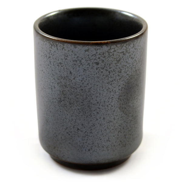 Zen Minded Matt Silver Glazed Japanese Sake Cup